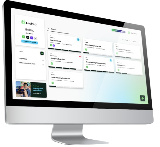Lucihub dashboard