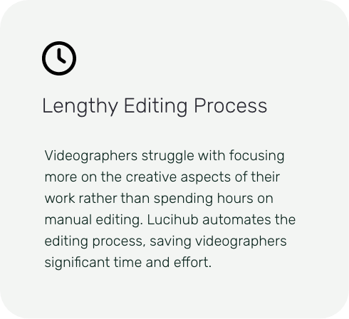 Lengthy Editing Process